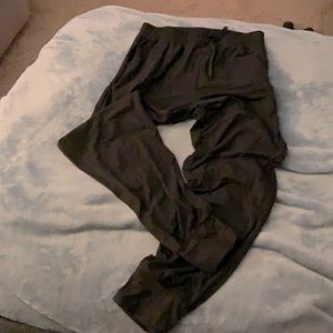 Women’s black joggers